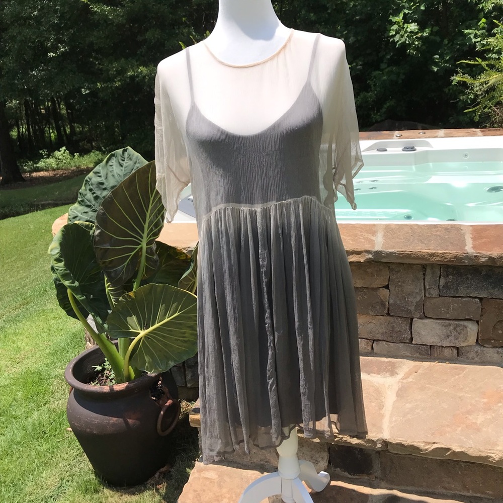 Chan Luu Top, Overlay Dress, Coverup elegant piece